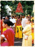 Procession tamoule  Saint Paul